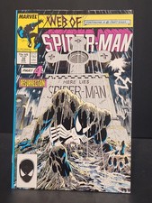 Web of Spider-Man #32 (Marvel Comics November 1987) Great Good To slab picture