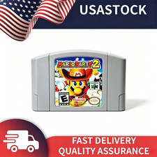 Mario Party 2 Games Cartridge For Nintendo 64 Console US Version Fast Shipping picture