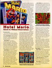 Nintendo Philips CD-i Hotel Mario Game Preview Vintage Magazine Ad Full Page picture