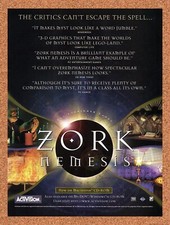 1996 Zork Nemesis PC Original Advertisement / Retro Promo v1 picture
