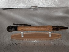Handmade wooden twist Basket Ball Pen with display box. picture