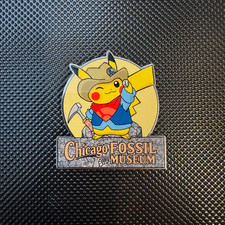 Custom Chicago Fossil Museum Pikachu Pin picture
