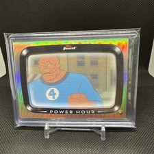 ❄️CZ 2026 TOPPS FINEST : THE FANTASTIC 4 POWER HOUR THE THING 1:1600 SSP picture