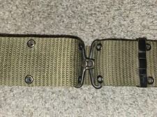 US Military Army OD Green Web Belt Canvas New USAF Police SWAT Survival USA picture