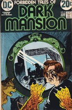 Forbidden Tales of Dark Mansion #8 1972 DC, Michael Wm. Kaluta Cover & Art F 6.0 picture