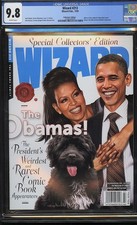 Wizard #213 Collectors' Edition - The Obamas Highest Graded Copy - CGC 9.8 picture