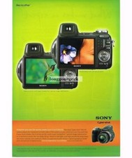 2006 Sony CYBERSHOT DSC-HS Digital Camera Vintage Ad  picture