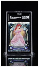 Topps Disney Wonder Ariel #38 Black Sparkle Foil 06/10 Little Mermaid  TAG 10 picture