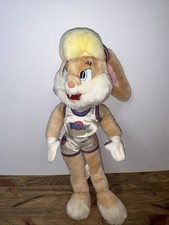 Vintage 1996 Space Jam Lola Bunny Tune Squad Plush Warner Bros Stuffed Animal 17 picture