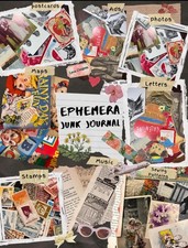 Customizable Vintage Ephemera Lot  (2 lbs)  - Junk Journals picture