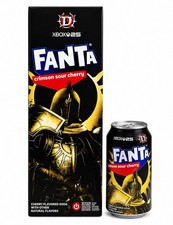 FULL CASE Crimson Sour Cherry Fanta Collector Limited Xbox Soda SEALED NEW 12 Pk picture
