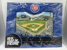 MLB Chicago Cubs 2019 Year Of Chicago Theatre Picture Frame 6x9 New Office Rare picture