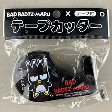 1995 Sanrio Bad Badtz-Maru Tape Dispenser Cutter Stationary NEW Japan Import picture