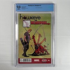 Hawkeye vs. Deadpool #3 2015 Marvel Comics Graded Comic Book 9.8 CBCS picture