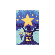 Reach for Your Star - Inspirational Greeting Card picture