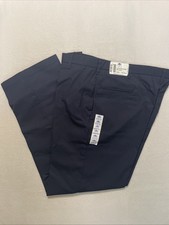 NEW Mens Navy Blue Pants DSCP Quarterdeck Collection 40x32 Work Uniform Style 20 picture