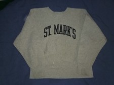 Vintage St. Mark's School Southborough, MA Champion Reverse Weave Sweatshirt VGC picture