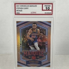 2021-22 PANINI CHRONICLES MARQUEE #363 STEPHEN CURRY ICONIC 10 picture