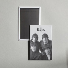 The Beatles Black & White Fridge Magnet picture