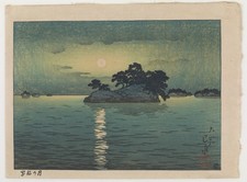 Kawase Hasui Matsushima Mist 1919 Vintage Art Reprint Wall Art picture