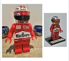 F1 Minifigure Set XXL - Small Michael Schumacher 1998 Ferrari World Champion picture
