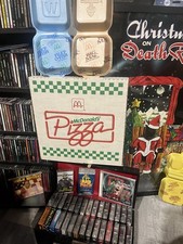 McDonald’s Vintage Pizza Box 1980’s Pizza Box Only No Pizza picture