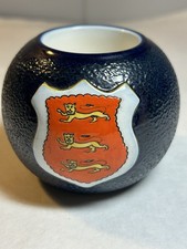 1910 Carlton Ware Match Striker Oriel College, Oxford Coat of Arms-Royal Arms picture