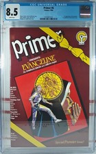 💥 CGC 8.5 VF+ COMICO PRIMER #6 🔑 1st EVANGELINE + 1st CHUCK DIXON Mage Grendel picture