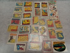 Lot Vintage  Impko Baxter Lane Lindgren-Turner Souvenir State Decals Stickers picture