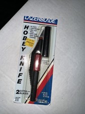 1992 Hobby Knife Handy Lazerblade 2 extra blades Art Knife Vintage collectible picture
