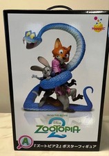Happy Kuji Zootopia 2 A Prize Poster Figure Nick Judy Gary Disney - New picture