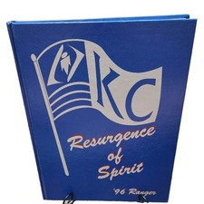 Vintage Kilgore College Ranger Yearbook '96 Resurgence of Spirit 1996 Texas Book picture