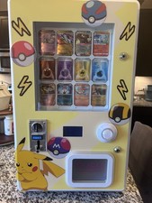 Tabletop Pokémon Trading Card Vending Machine – Custom, LED‑Lit & Fully Stocked picture
