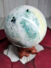 Phoenix Stone Crystal Sphere 55mm 230g & a free Stand picture