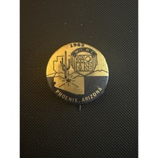 Vintage Phoenix, Arizona Pin Back Button 1962 picture