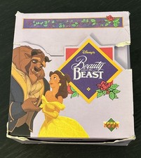 1992 Beauty and The Beast Trading Cards Hobby Box Upper Deck 27 Sealed Packs picture