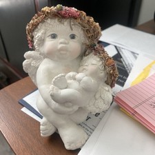 DREAMSICLES HUSHABY BABY  1996 SIGNED BY KRISTIN CAST ART INDUSTRIES picture
