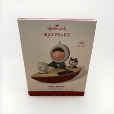 Hallmark Keepsake Ornament Frosty Friends 35th Anniversary 2014 Solar Motion picture