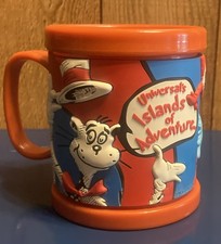 Universal's Islands of Adventure Dr Seuss 3D Mug.  Thing 1 “CALEB” picture