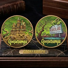 Goosebumps Horrorland Commemorative Coin - Collection Halloween Coin picture