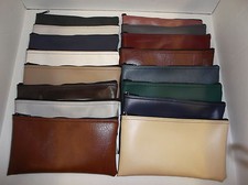 4 Brand New Blank Assorted Vinyl Bank Deposit Money Bag - Tool Organizer picture