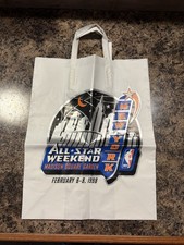 1998 NBA Basketball All Star Game Merch Bag.  Jordan, Kobe.  New York Knicks picture