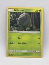 Bulbasaur SM198 Cosmos Holo Black Star Promo Pokemon HP picture