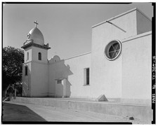 Ysleta TX Mision de San Antonio de la Ysleta del Sur Church 1900s Facade picture