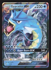 English NM Gyarados GX 16/68 HIF Holofoil Pokemon Hidden Fates picture