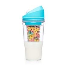 1PC Crunch Cup On-the-Go Cereal Tumbler Portable Plastic Cereal Cup Leak-Proof picture