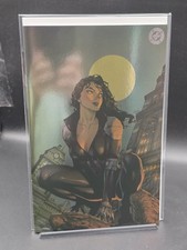 ABSOLUTE CATWOMAN 1 ED BENES 616 Virgin FOIL Variant C LTD 1000/FREE SHIPPING  picture