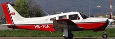 PA-28R-201 Arrow Civil Utility Piper Airplane Mahogany Wood Model Small New picture