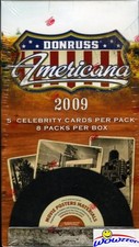 2009 Donruss Americana Factory Sealed Blaster Box-Autograph/Memorabilia  picture