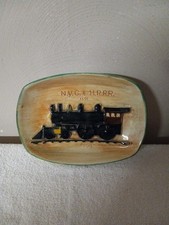 Pennsbury Pottery N.Y.C. & H.R.R.R. Handpainted Plate picture